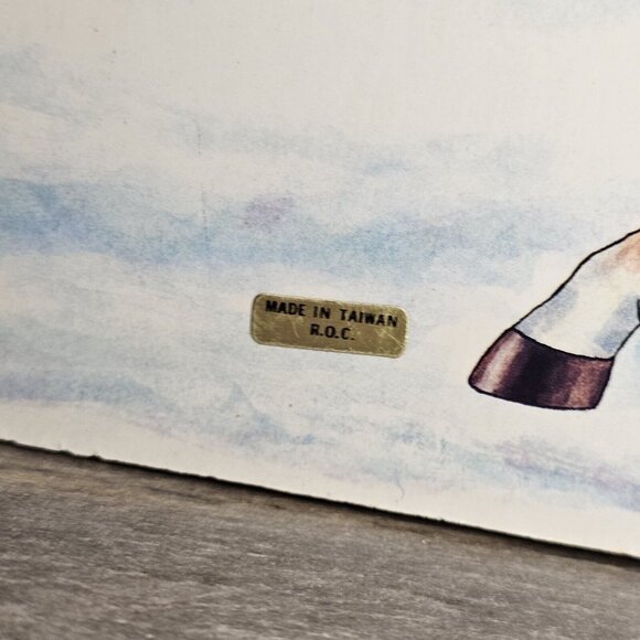 VTG Animated Santa Sleigh Reindeer‎ Wooden Musical Christmas Winter Wall Decor - Picture 11 of 14